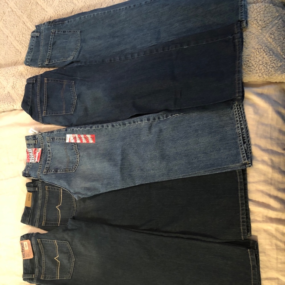 Five Pair Sz 10 Husky Jeans
